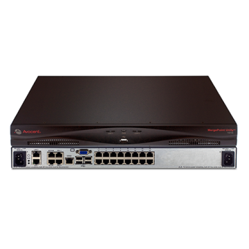 16 port, 1 digital KVM path, dual AC Power Supply - MPU1016DAC-001