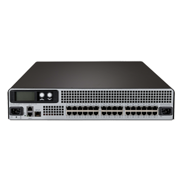Matrix 32-port rack mountable CATX switch with flexible ports and redundant power